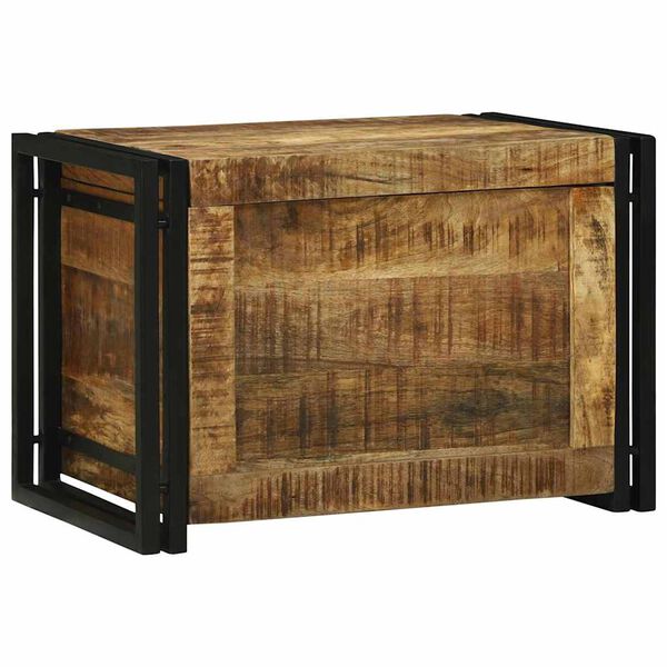 vidaXL Aufbewahrungsbox mit Speicher 60 x 40 x 41 cm Massivholz Mango