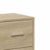 vidaXL Sideboards 2 Stk. Sonoma-Eiche 60x31x84 cm Holzwerkstoff