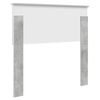 vidaXL Kopfteil Beton Grau 90 cm Holzwerkstoff