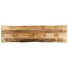 vidaXL Tischplatte mit Baumkante 180x40x3,8 cm Raues Mango Massivholz