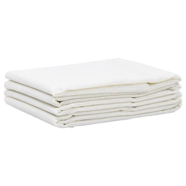 vidaXL Zeltteppich 100x500 cm Wei&szlig;