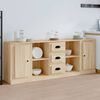vidaXL Sideboards 3 Stk. Sonoma-Eiche Holzwerkstoff