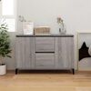 vidaXL Sideboard Grau Sonoma 102x35x70 cm Holzwerkstoff