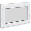 vidaXL Kellerfenster RISOR 90 x 70 cm PVC und Glas Anthrazit