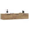 vidaXL Wandschrank Artisan-Eiche 102x30x20 cm Holzwerkstoff