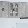 vidaXL K&uuml;chenschrank Kalmar Beton Grau 60 x 31 x 80 cm Holzwerkstoff