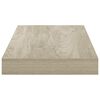 vidaXL Schwebendes Wandregal Eichefarben 50x23x3,8 cm MDF