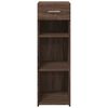 vidaXL Sideboard Braun Eichen-Optik 30x42,5x93 cm Holzwerkstoff