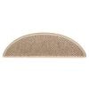 vidaXL Treppenmatten Selbstklebend Sisal-Optik 15 Stk. 56x17x3 cm Sand