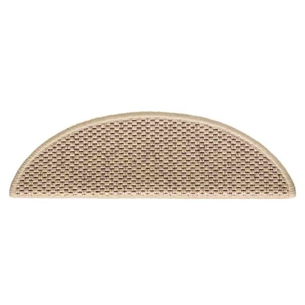 vidaXL Treppenmatten Selbstklebend Sisal-Optik 15 Stk. 56x17x3 cm Sand