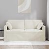 vidaXL Sofa Creme 158 x 78 x 80 cm Samt