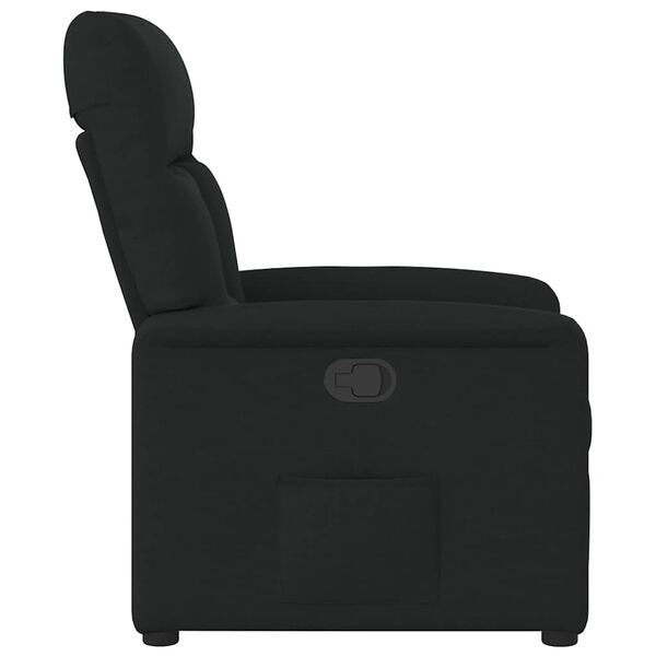 vidaXL Relaxsessel Schwarz Stoff