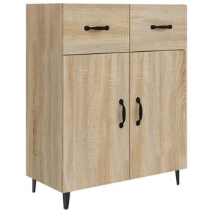 vidaXL Sideboard Sonoma-Eiche 69,5x34x90 cm Holzwerkstoff