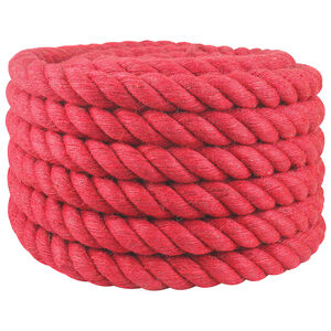 vidaXL Juteseil 36 mm Rot 100% Tossa Jute