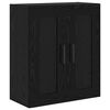 vidaXL Highboard Schwarz Eichen-Optik 69,5 x 34 x 180 cm Holzwerkstoff
