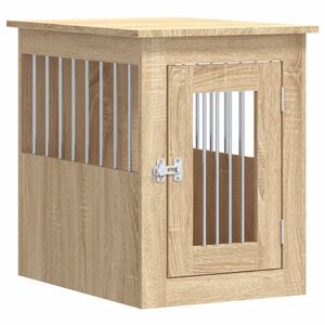 vidaXL Hundek&auml;fig im M&ouml;belstil Sonoma-Eiche 45x62x59 cm Holzwerkstoff