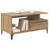 vidaXL Couchtisch Artisan-Eiche 90 x 49 x 45 cm Holzwerkstoff