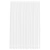 vidaXL Spitzenvorhang Wei&szlig; 300 x 300 cm Polyester