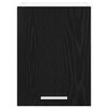 vidaXL H&auml;ngeschrank 2 pcs Schwarze Eiche und Wei&szlig; 30 x 31 x 40 cm