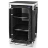 Campart Travel Campingschrank Nice Schwarz 57x47x97 cm