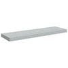 vidaXL Schweberegal Betongrau 80x23,5x3,8 cm MDF
