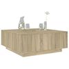 vidaXL Couchtisch Sonoma-Eiche 100x100x40 cm Holzwerkstoff