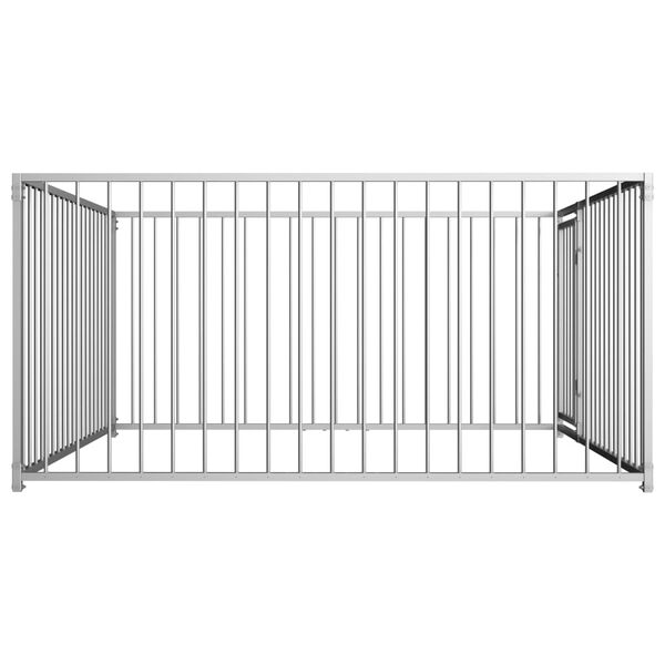 vidaXL Outdoor-Hundezwinger 200×200×100 cm