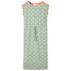 vidaXL Kinderkleid Minzgr&uuml;n 128