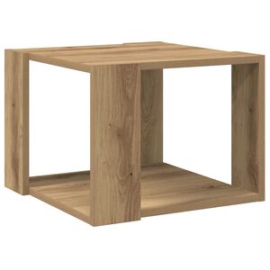 vidaXL Couchtisch Artisan-Eiche 40x40x30 cm Holzwerkstoff