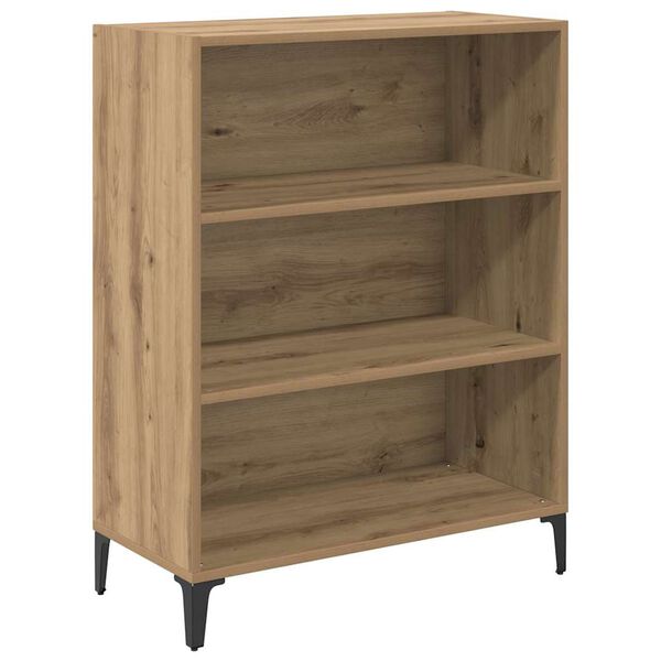vidaXL Sideboard Artisan-Eiche 69,5 x 32,5 x 90 cm Holzwerkstoff