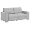 vidaXL 2-Sitzer Sofa Wolkengrau 180x78x84 cm Stoff