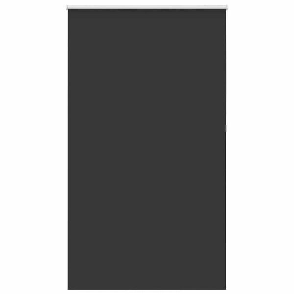 vidaXL Verdunkelungsrollo Schwarz 130x210 cm Stoffbreite 126,6 cm