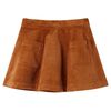Kinderrock mit Taschen Cord Cognac 104