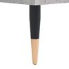 vidaXL Couchtisch Betongrau 90x50x40 cm Holzwerkstoff