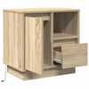 vidaXL Nachttisch Sonoma-Eiche 50 x 34,5 x 50 cm Holzwerkstoff