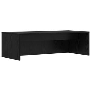 vidaXL Wandtisch Schwarz Eichen-Optik Holzwerkstoff 100 x 45 x 30 cm