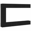 vidaXL TV Cabinet Set 9 stk. 30,5 x 30 x 110 cm Schwarz Eichen-Optik