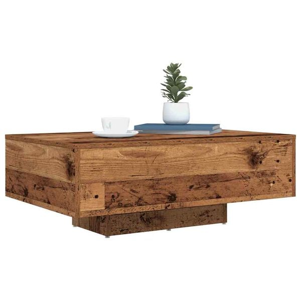 vidaXL Couchtisch Altholz 85 x 55 x 31 cm Holzwerkstoff