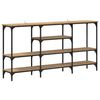vidaXL Konsolentisch Artisan-Eiche 160 x 29 x 80 cm Holzwerkstoff