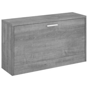 vidaXL Schuhbank Grau Sonoma 80x24x45 cm Holzwerkstoff