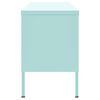 vidaXL TV-Schrank Minzgrün 105x35x50 cm Stahl