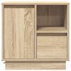 vidaXL Nachttisch Sonoma-Eiche 50 x 34,5 x 50 cm Holzwerkstoff