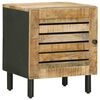 vidaXL Nachttisch Natur 40 x 33 x 46 cm Massivholz Mango