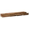 vidaXL Bettschubladen Altholz 180 x 36,5 x 16,5 cm Holzwerkstoff