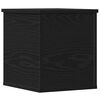 vidaXL Aufbewahrungsbox Schwarz Eichen-Optik 30 x 35 x 35 cm