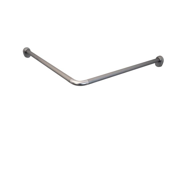 RIDDER Universal-Eck-Duschvorhangstange 90 x 90 x 2,5 cm