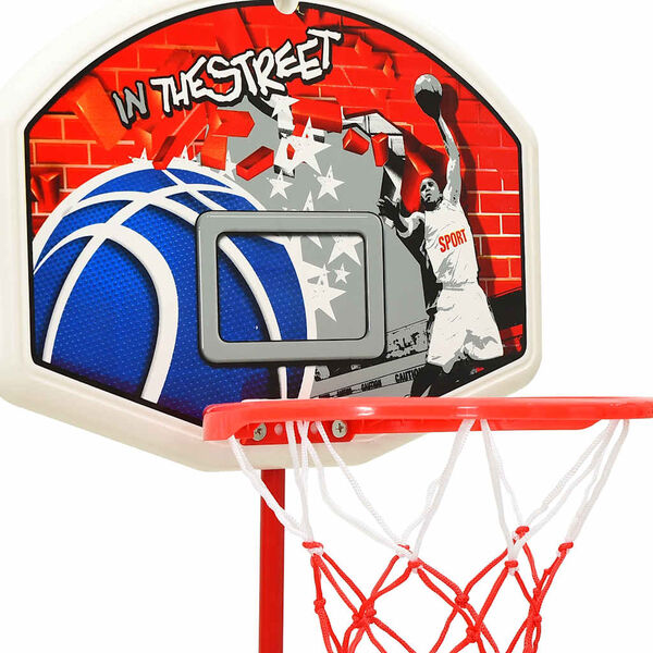 vidaXL Kinder Basketball Spiel-Set Verstellbar 120 cm