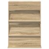 vidaXL Magazinregal Sonoma-Eiche 70 x 41 x 96 cm Holzwerkstoff