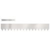 vidaXL Raseneinfassung 50 stk. 100 x 0,05 x 15 cm Edelstahl Silber