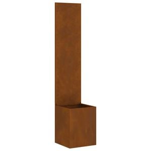 vidaXL Garten Sichtschutz-Leinwand Rostig 32 x 32 x 150 cm